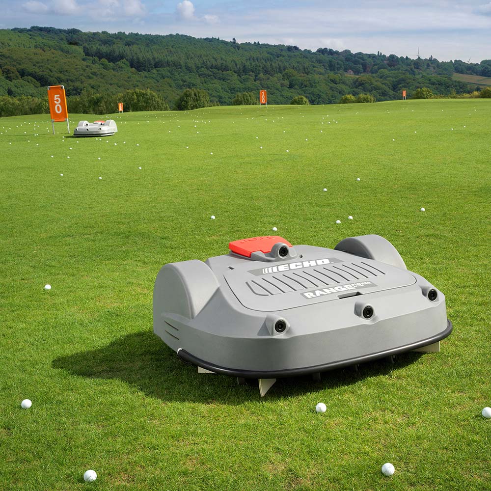 ECHO TM-2000 eignen sich gut für Golfclubs und mit dem RP-1200 gelingt das Sammeln der Golfbälle